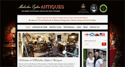 Desktop Screenshot of malcolmeglinantiques.com